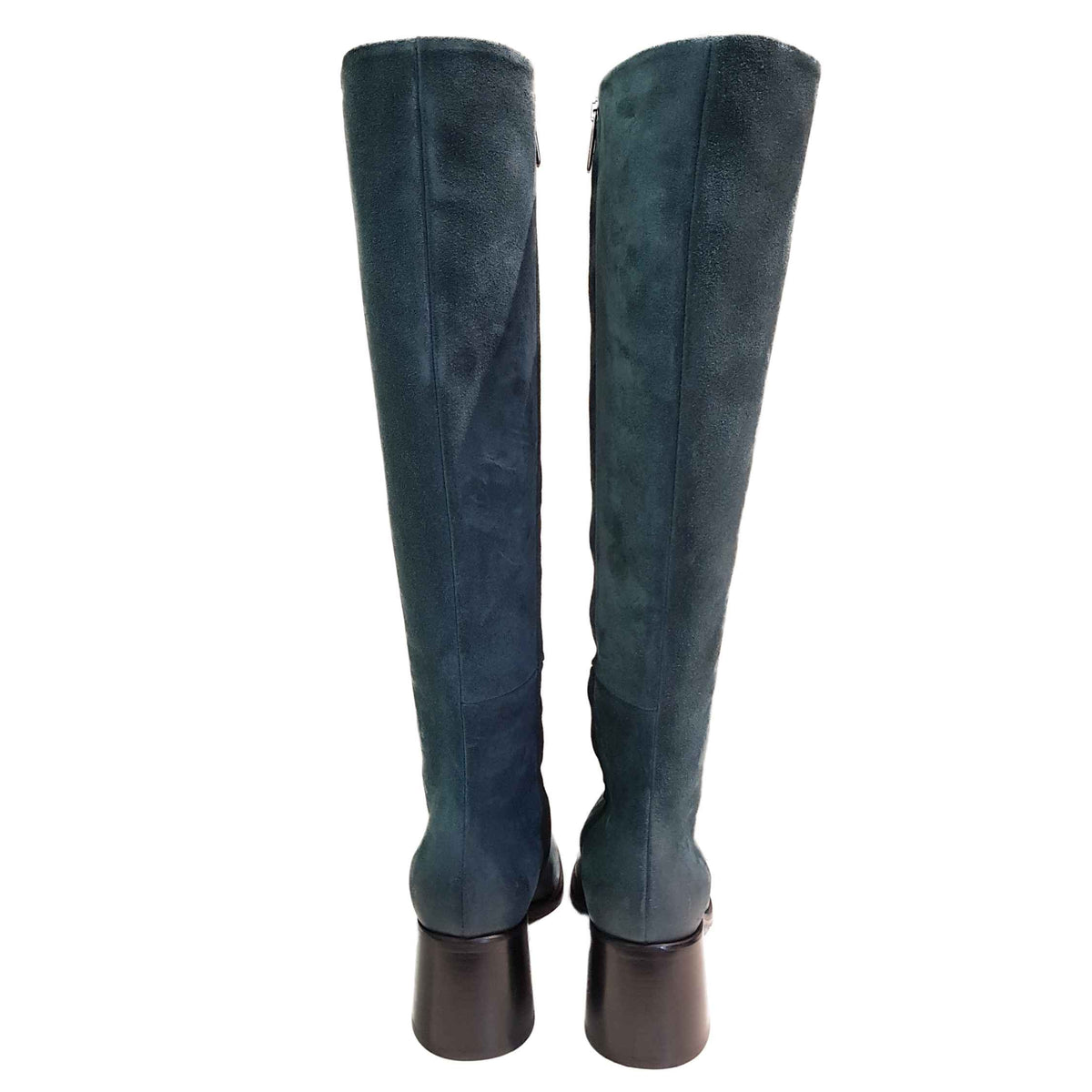 Fabio Rusconi Graue Veloursleder Stiefeletten Fabio Rusconi