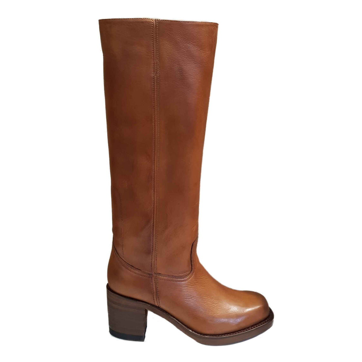Sendra Braune Schaftstiefel 17980 TOLEDO Damen Braun