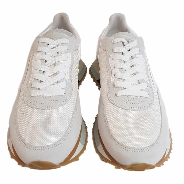 Ghōud, weißer Sneaker mit mehrfarbiger Sohle