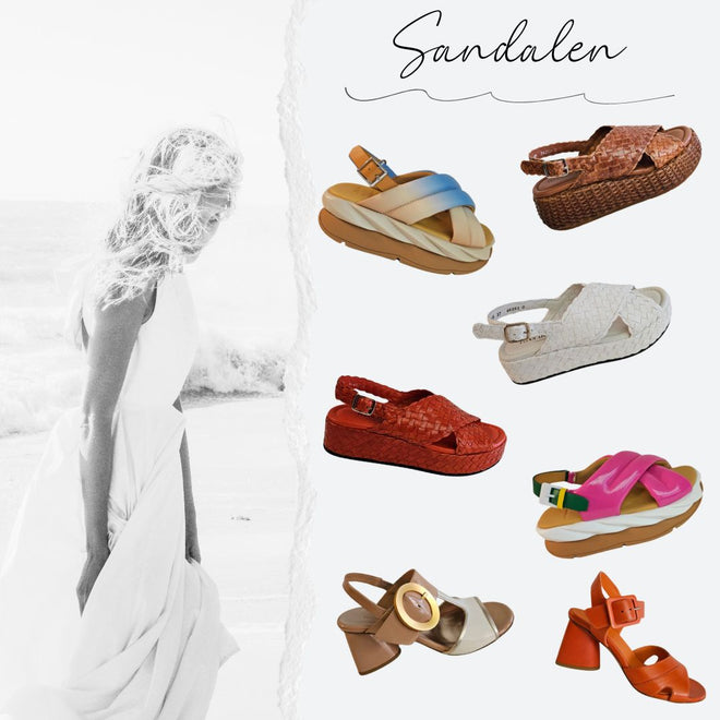 Sandaletten mit Absatz