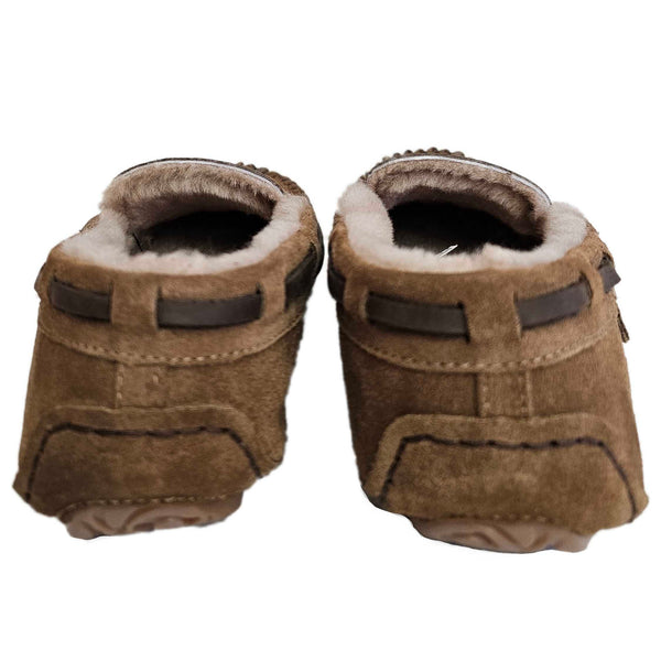 Shepherd, Mirre, cognacfarbener Loafer-Hausschuh aus Wildleder