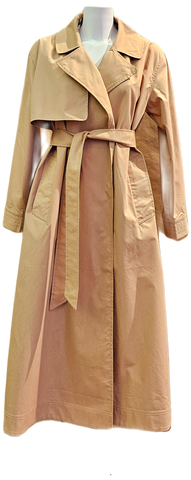 OOF Wear, langer Trenchcoat  in Beige