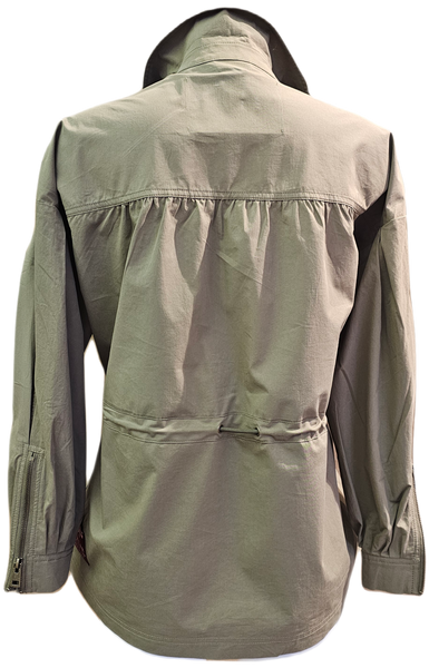 OOF Wear,sportliche, leichte Übergangsjacke in Schilfgrün