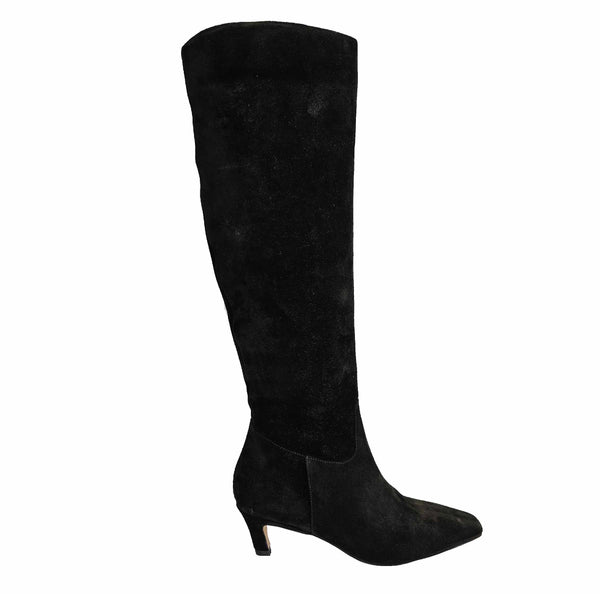 Bibi Lou, eleganter Langschaftstiefel in Schwarz