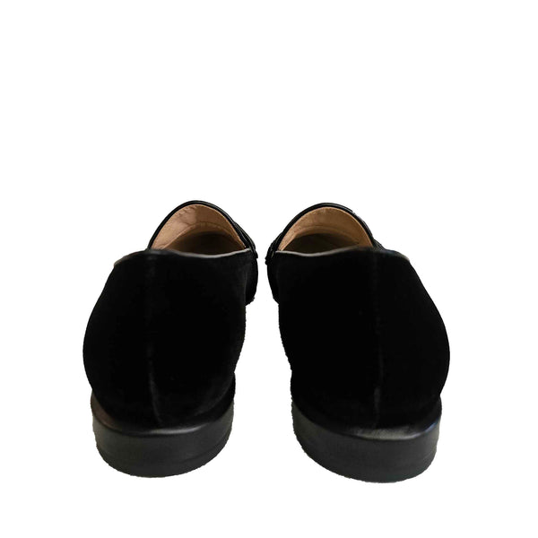 Fabio Rusconi, schwarzer Samtloafer