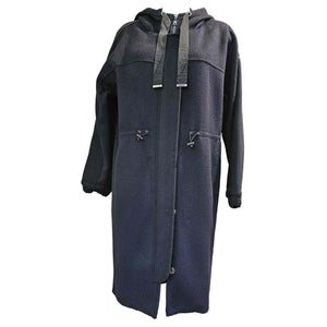 HEYER, Dufflecoat in Dunkelblau