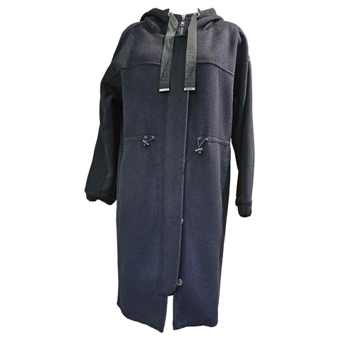 HEYER, Dufflecoat in Dunkelblau
