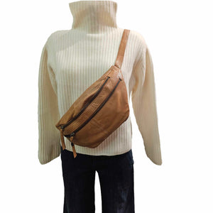 BTF, Bauchtasche in Cognac
