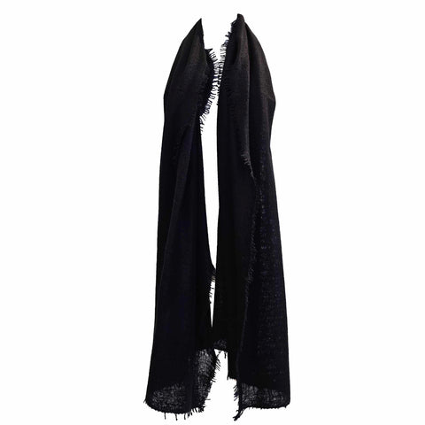 Pur Schoen, Cashmere Schal in Black