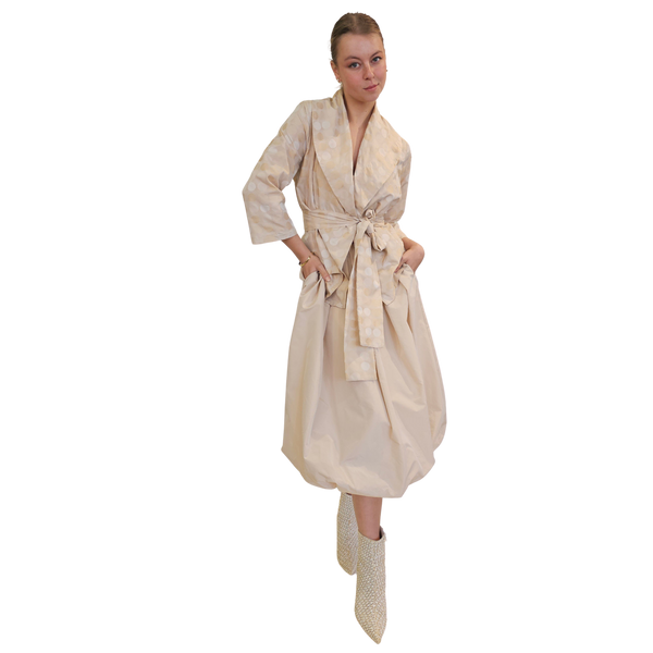 Vicario Cinque, GRECA, Ballonrock in Beige