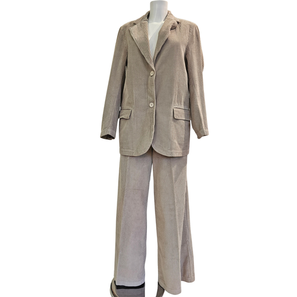 European Culture, Breitcordhose mit weitem Bein