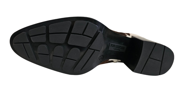 Pons Quintana, gefleckter Ankleboot aus Ponyfell