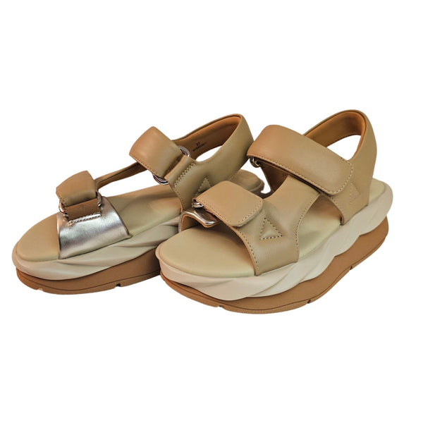 4CCCCEES, Mellow Me, Sandale in Beige