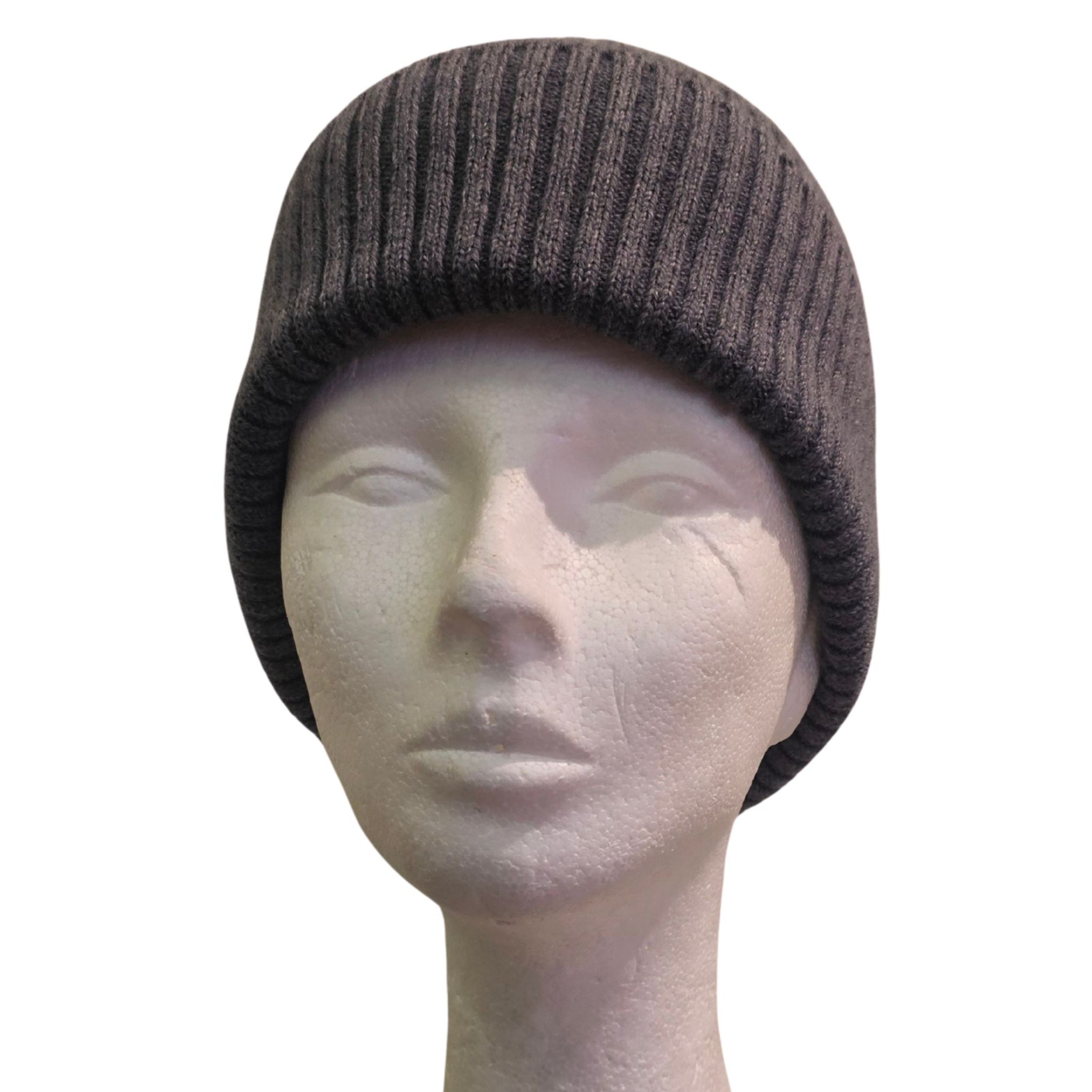 ALTO, gerippte Wollmütze in Grau