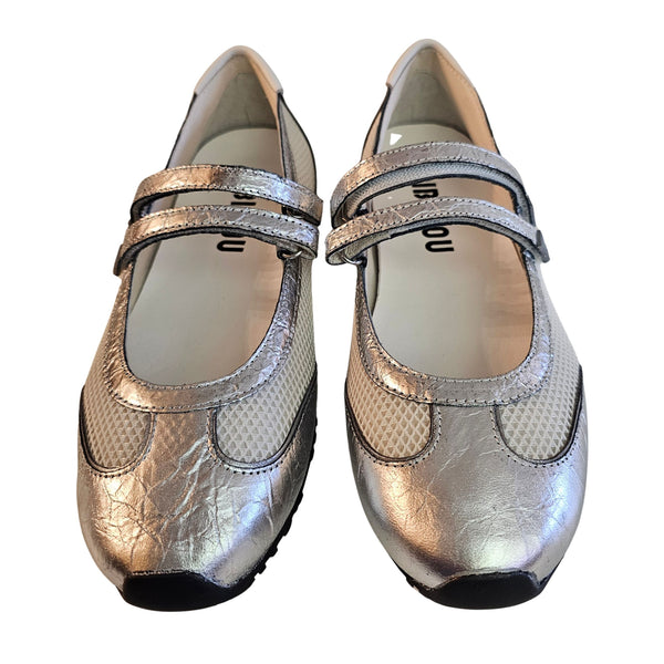 Bibi Lou, Sneaker Ballerina in Silber