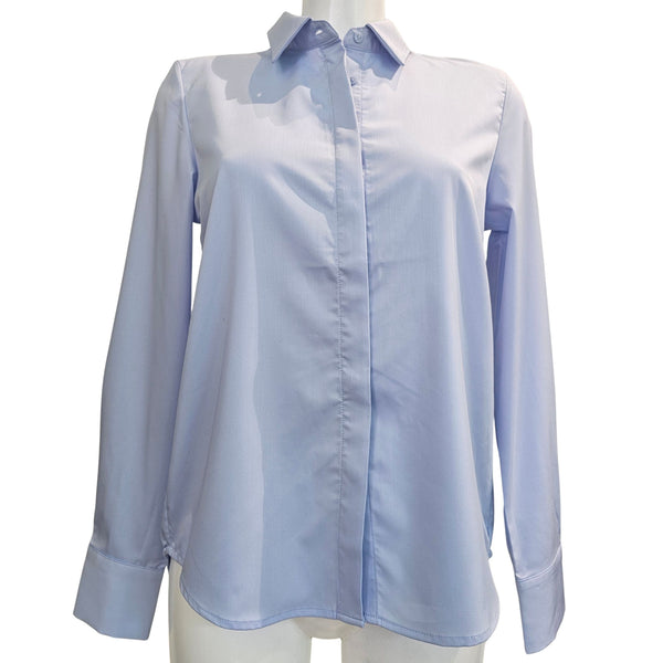 BTF, Klassische Hemdbluse in Hellblau