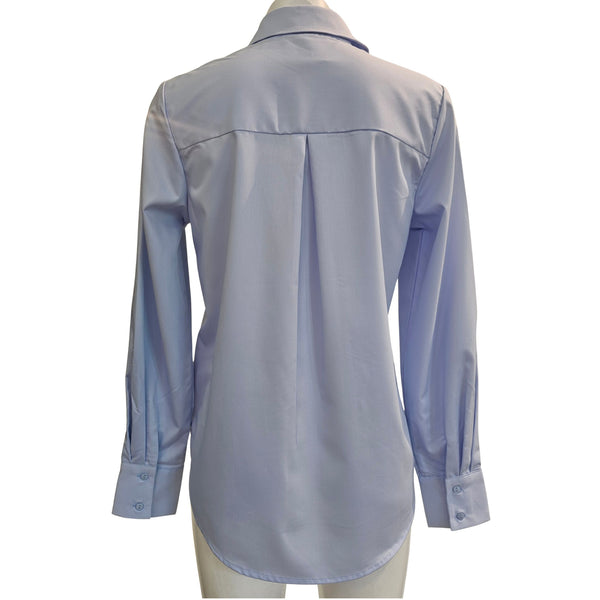 BTF, Klassische Hemdbluse in Hellblau