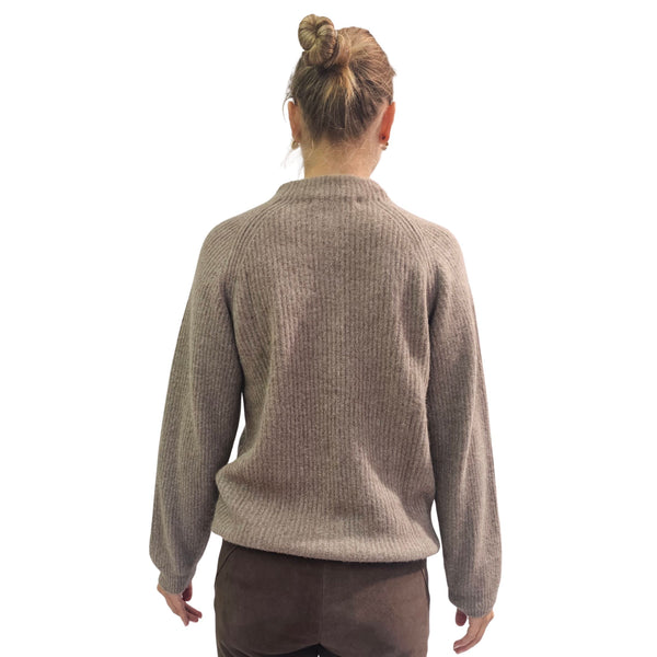 BTF, Strickjacke in Taupe