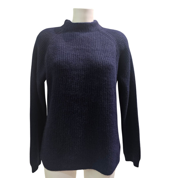 BTF, Rollkragenpullover in Dunkelblau