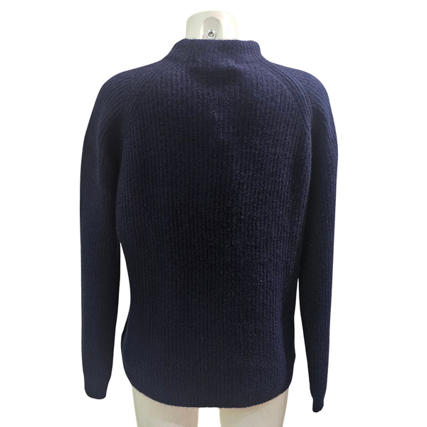 BTF, Rollkragenpullover in Dunkelblau