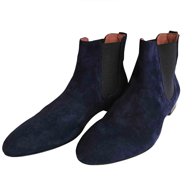 Benson´s, Silvestro, dunkelblaue Wildlederstiefelette