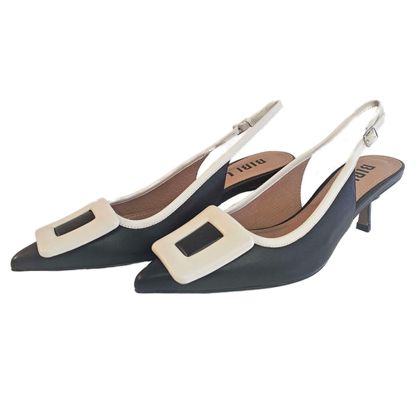 Bibi Lou, Sling in Schwarz-Creme