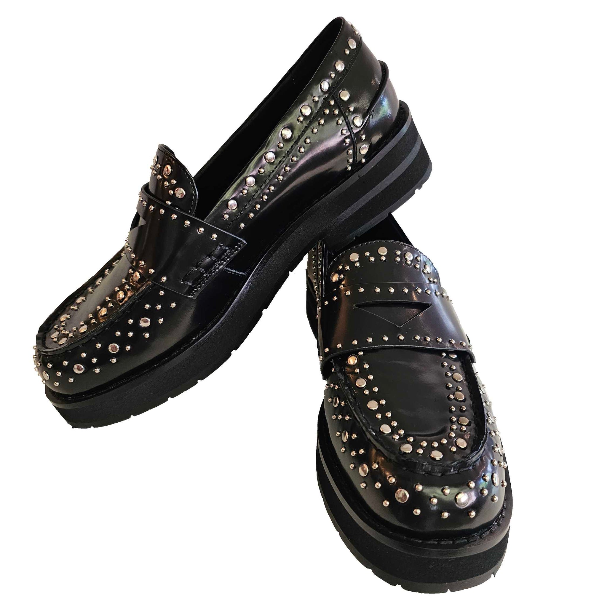Bibi Lou, Pennyloafer mit Nieten