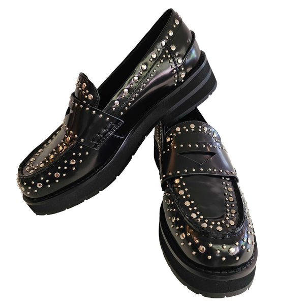 Bibi Lou, Pennyloafer mit Nieten