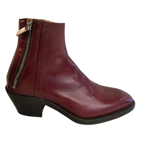 La Bottega di Lisa, Klassische Stiefelette in Bordeaux