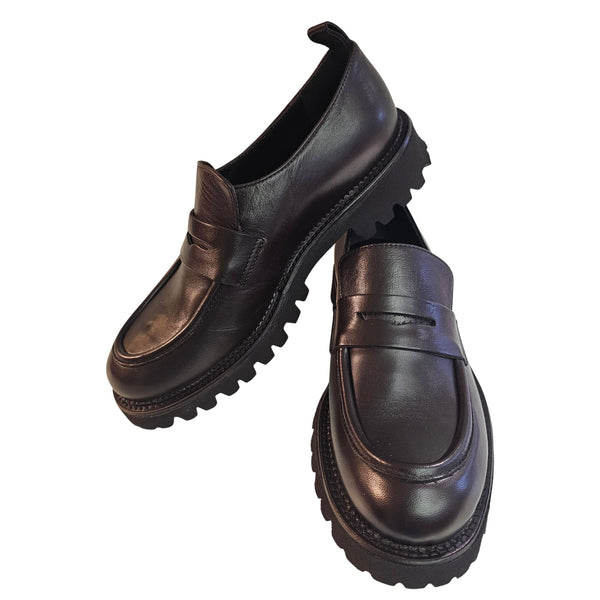 Caiman, Loafer in Dunkelbraun