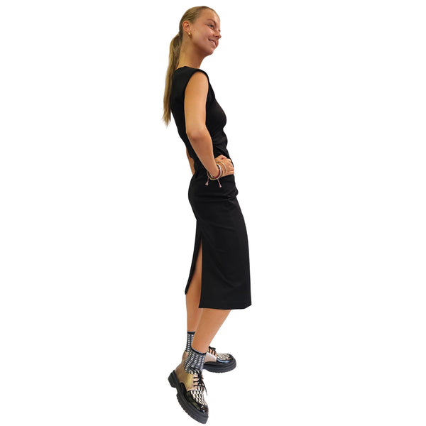Vicario Cinque, Kleid ATENE in Schwarz