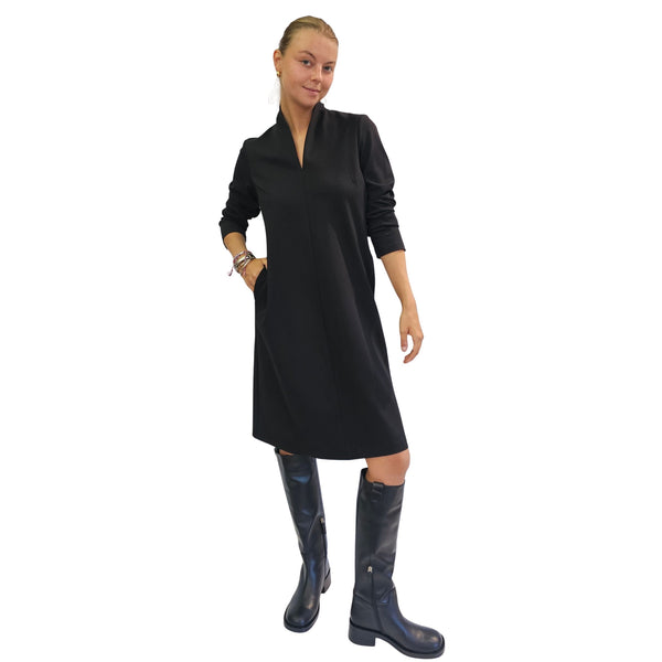 Vicario Cinque, Kleid ALICANTE in Schwarz
