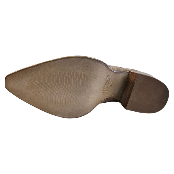 CURIOSITÉ, Cowboystiefelette in Taupe
