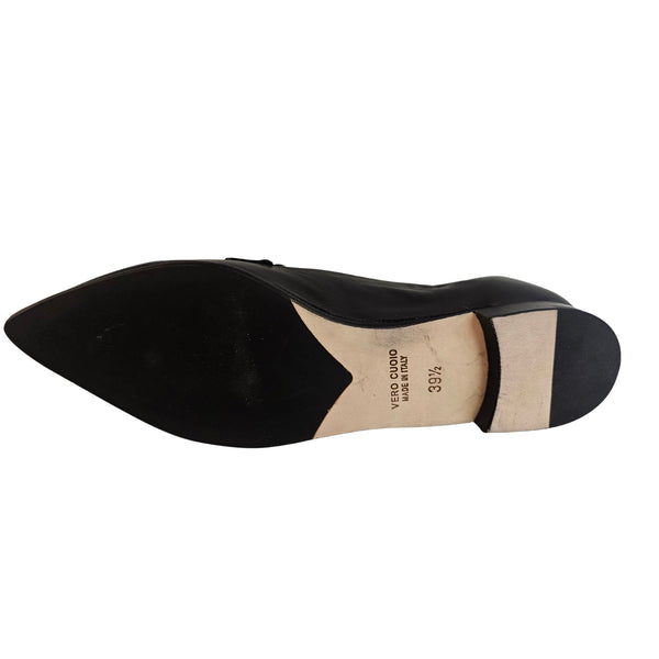 Caiman, eleganter Loafer in Schwarz
