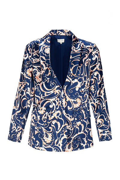 Joyce & Girls, Blazer CAPI in Paisley Blue