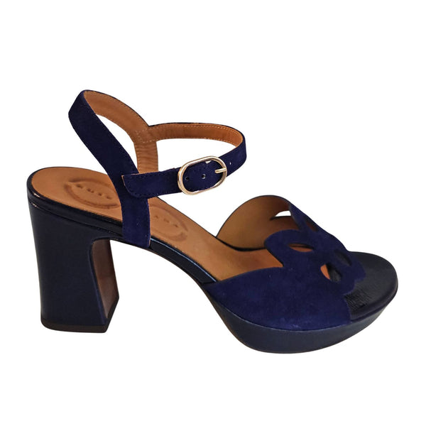 Chie Mihara, Plateau Sandalette, KEMADA in Blau