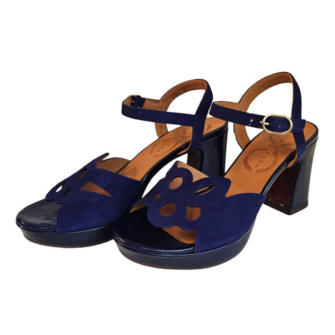 Chie Mihara, Plateau Sandalette, KEMADA in Blau