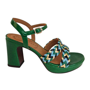 Chie Mihara, Plateau Sandalette, KECIFE in Grün