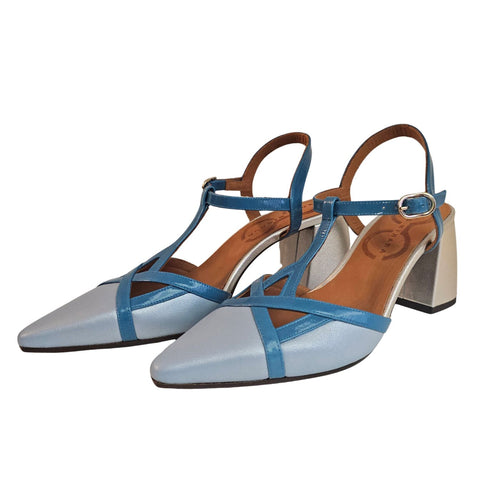 Chie Mihara, Plateau Sling, ACTIA in Hellblau