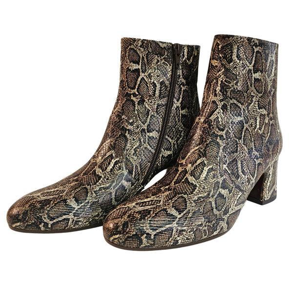 Chie Mihara, NERINU, Stiefelette mit Snakeprint