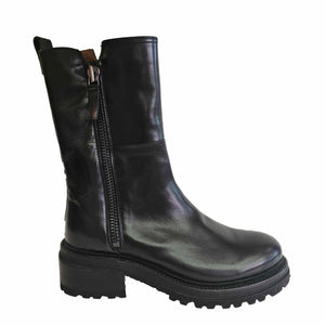 Cordwainer, 3/4 Stiefel mit zwei Reißverschlüssen