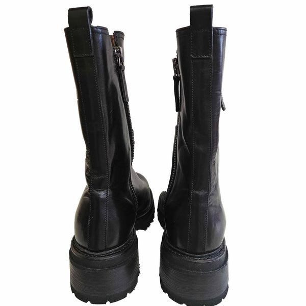 Cordwainer, 3/4 Stiefel mit zwei Reißverschlüssen