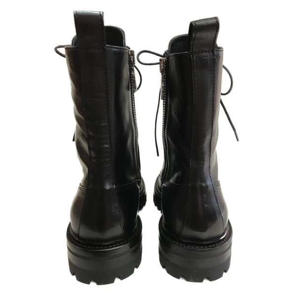 Ducanero, robuste Schnürstiefelette in Schwarz