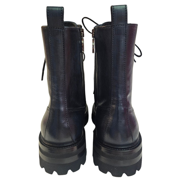 Ducanero, Schnürstiefelette in Dunkelblau