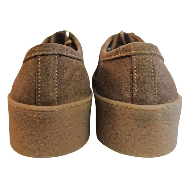 Ducanero, Wildleder-Schnürschuh in Braun