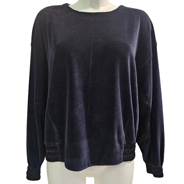 European Culture, Nickipullover in Dunkelblau