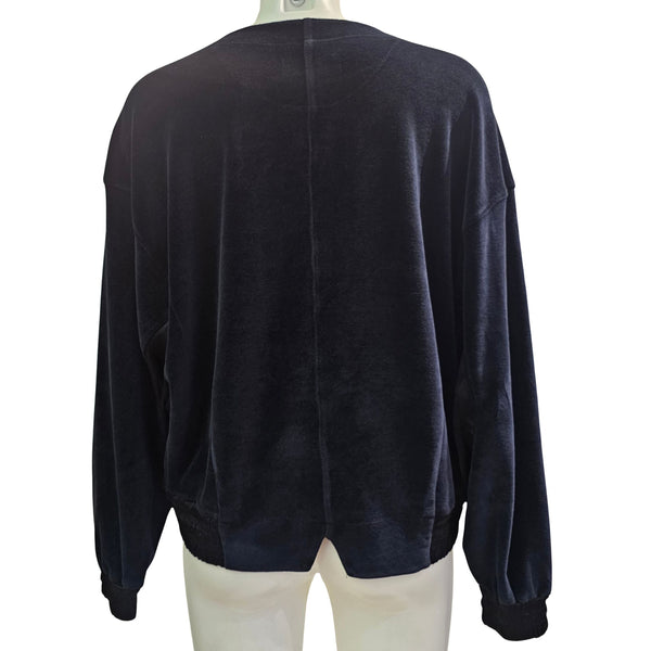 European Culture, Nickipullover in Dunkelblau