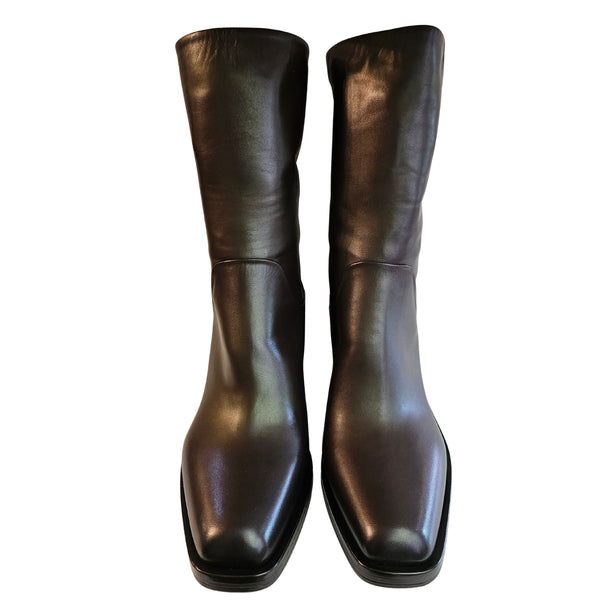 Elena Iachi, Stiefelette, Braun