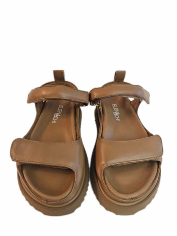 Elena Iachi, Sandalette in Cognac