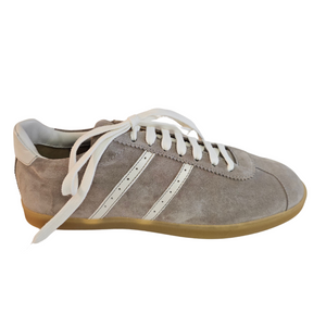 Elia Maurizi, weicher Sneaker in Greige